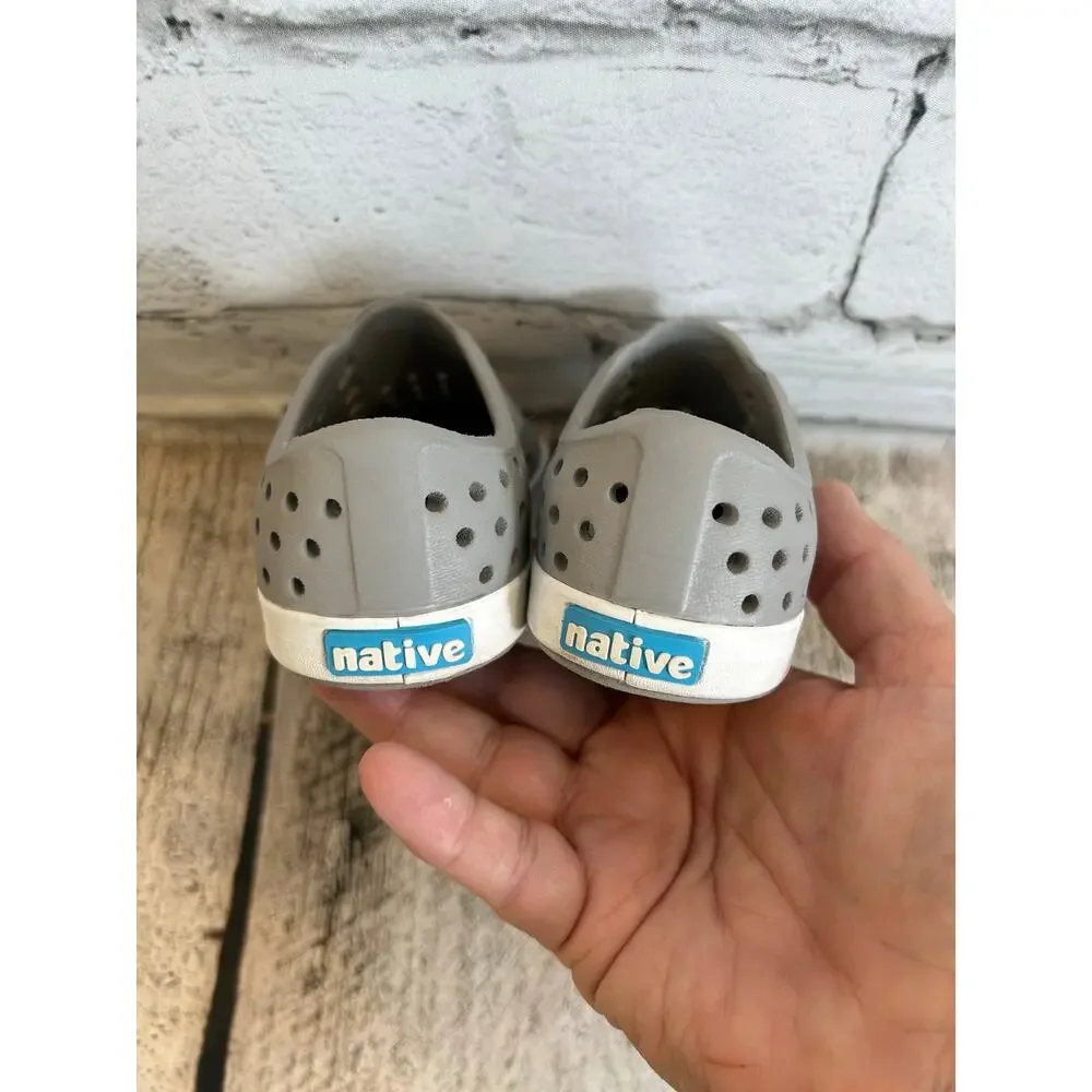 NATIVE Unisex Kids Jefferson Slip-On Shoes / Size: C6 US